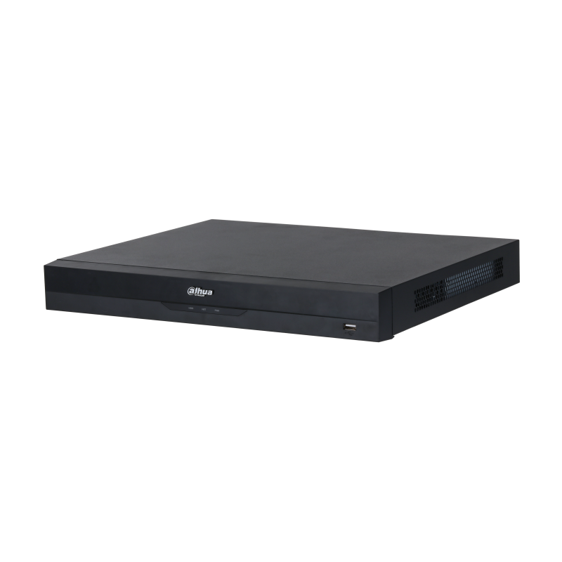 Dahua NVR5216-16P-EI 16 kanaliga EI seeria IP salvesti · 16PoE(ch 1-8 ePoE) 384Mbps 2HDD 1U