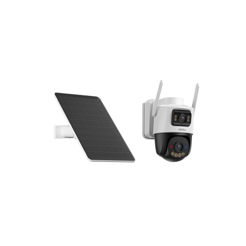 Imou AOV Dual 10MP + FSP008 solar akuga 10000mAh juhitav 4G+Wi-Fi IP kaamera · 0-340°/0-90°
