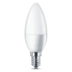E14 C37 bulb 5W 800lm DW EUROBELEUCHTUNG