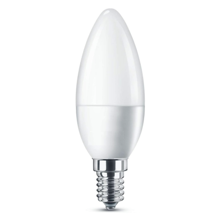 E14 C37 bulb 5W 800lm DW EUROBELEUCHTUNG