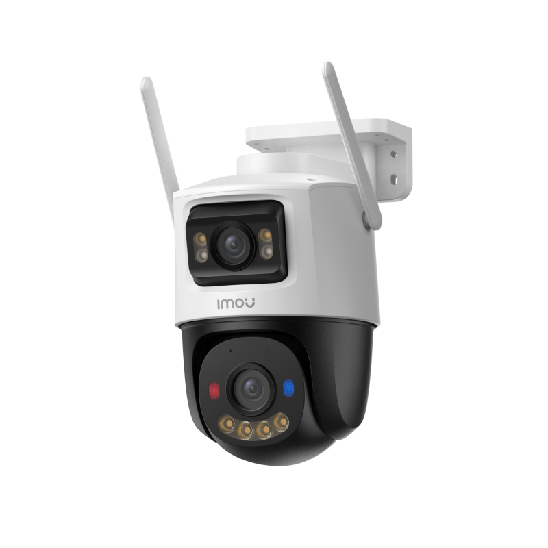 Imou Cruiser Dual 2 Pro kaks ühes Wi-Fi IP kaamera · 4MP fikseeritud + 4MP pöördkaamera