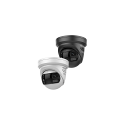 Hikvision — IP kaamera DS-2CD23127G3P-LIS2UY/SL 12MP f2.8mm 180° kuppel must