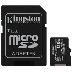 KINGSTON 128GB MICROSDHC CANVAS SELECT PLUS 100R