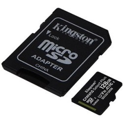 KINGSTON 128GB MICROSDHC CANVAS SELECT PLUS 100R