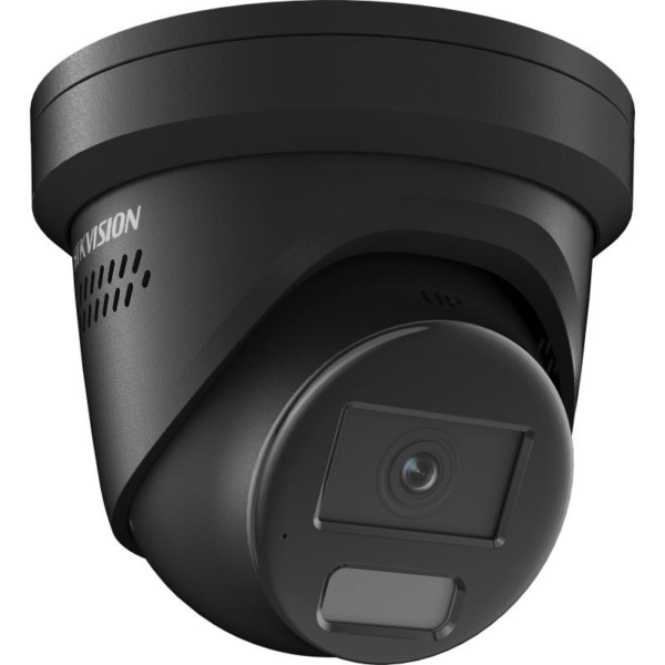 Hikvision DS-2CD2347G2-LSU/SL ColorVu Turret IP Kaamera 4MP 2.8mm (111.9°) fikseeritud objektiiv Must