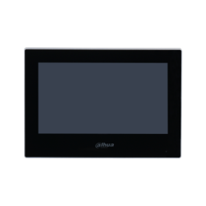 Dahua VTH2621GW-WP 7-дюймовый Wi-Fi монитор для помещений, сенсорный экран, Чёрный
