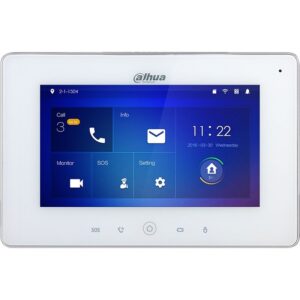 Dahua VTH5221DW-S2 Wi-Fi Indoor Monitor 7-inch Touch Screen, White