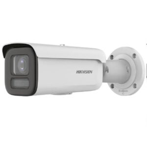 Hikvision DS-2CD2647G2HT-LIZS ColorVu 4MP Network Bullet IP Camera 2.8-12mm Varifocal Lens White