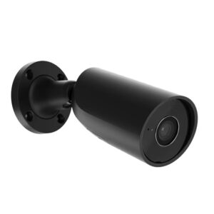 AJAX BulletCam 8MP Проводная IP Камера Безопасности 4мм (75°–85°) Фиксированный Объектив Чёрный