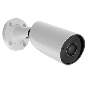 AJAX BulletCam 8MP Проводная IP Камера Безопасности 2.8мм (100°-110°) Фиксированный Объектив Белый