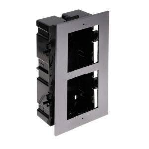 Hikvision DS-KD-ACF2/Plastic Flush Mounting Accessory for Modular Door Station Black