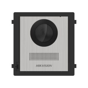 Hikvision DS-KD8003-IME1(B)/NS Видео домофон, модуль дверной станции 2MP, Нержавеющая сталь Чёрный