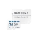 Samsung MicroSDXC Карта памяти EVO Plus на 256ГБ w/ Adapter